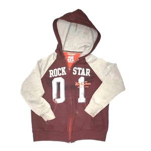 Rustic look Hanes Zip Up